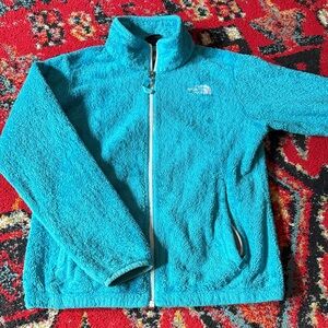 The North Face Turquoise Fleece Jacket